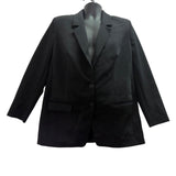 Express Men’s Black Blazer Jacket Button-Up Modern Professional Sz XL