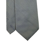 Colosseo Di Roma Mens Light Gray Polyester Patterned Necktie Classic Design