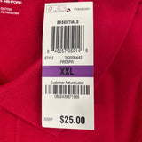 John Ashford Mens Red Polo Shirt Short Sleeve Casual  Sz XXL