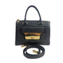 Milly Women's Black Leather Isabella Tote Bag Sz M
