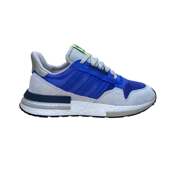 Adidas Men’s Real Lilac & White Suede & Mesh ZX 500 RM Sneakers Size 7.5