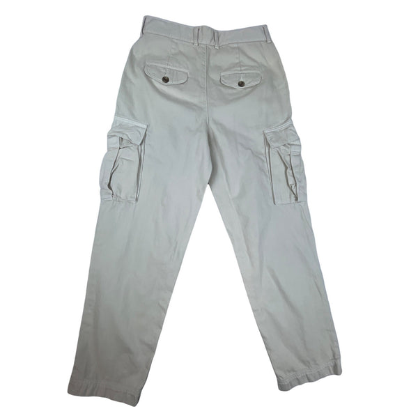 Banana Republic Women's Beige Regular Fit Cargo Pants Sz 27