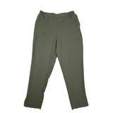 Anthropologie Women's Olive Green Pull On Trousers Sz S