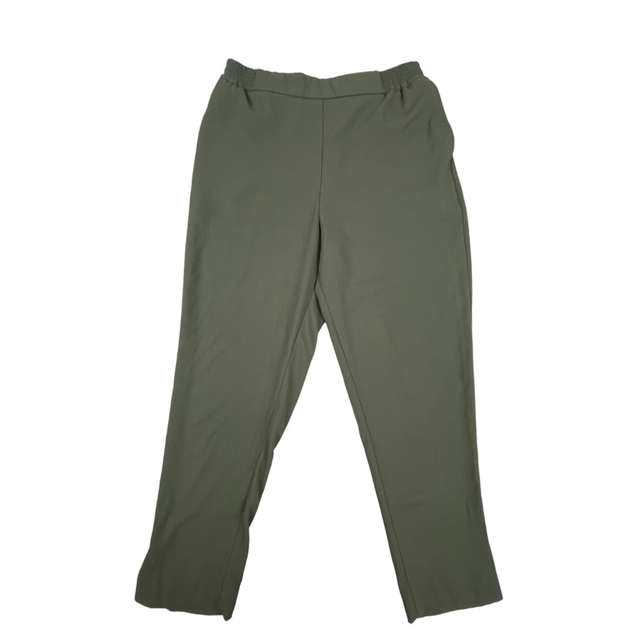 Anthropologie Women's Olive Green Pull On Trousers Sz S