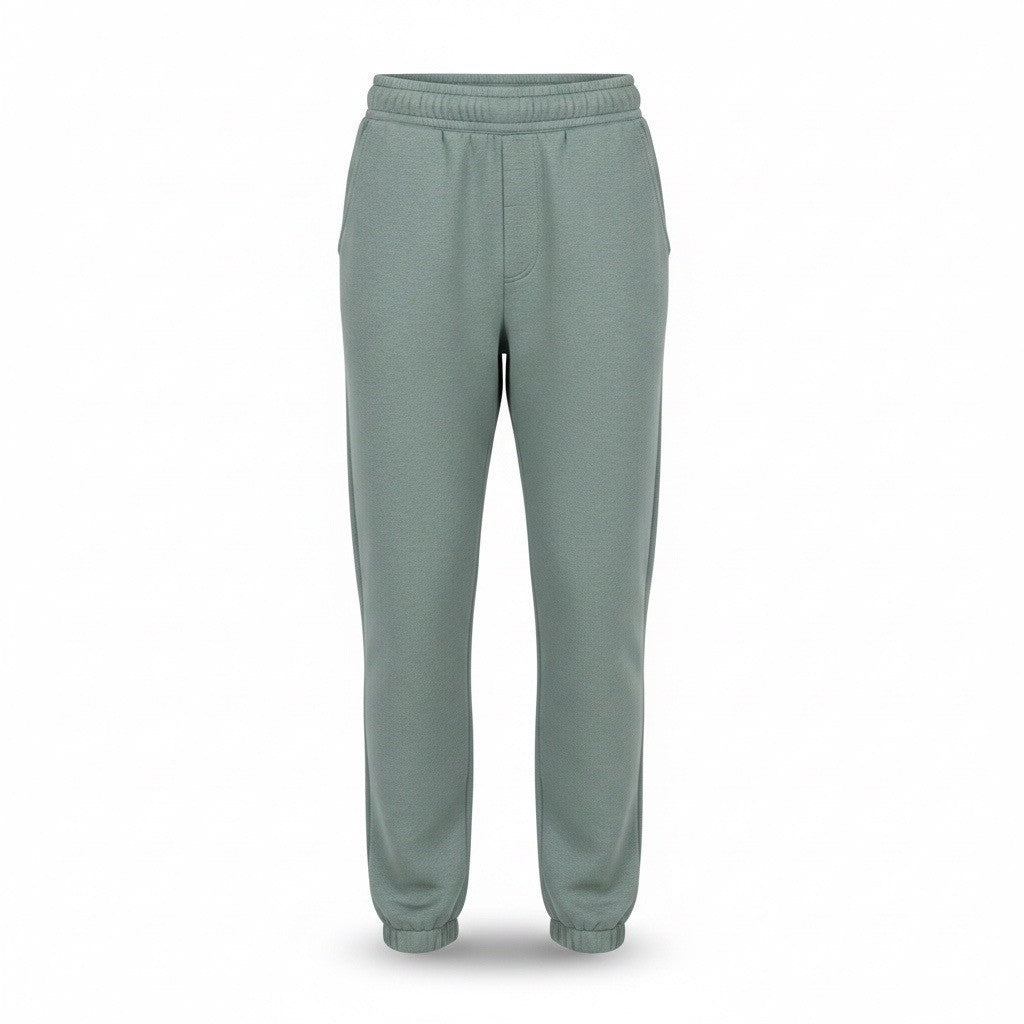 Zara Womens Turquoise Green Cotton Blend Jogger Sweatpants Elastic Waist Size S