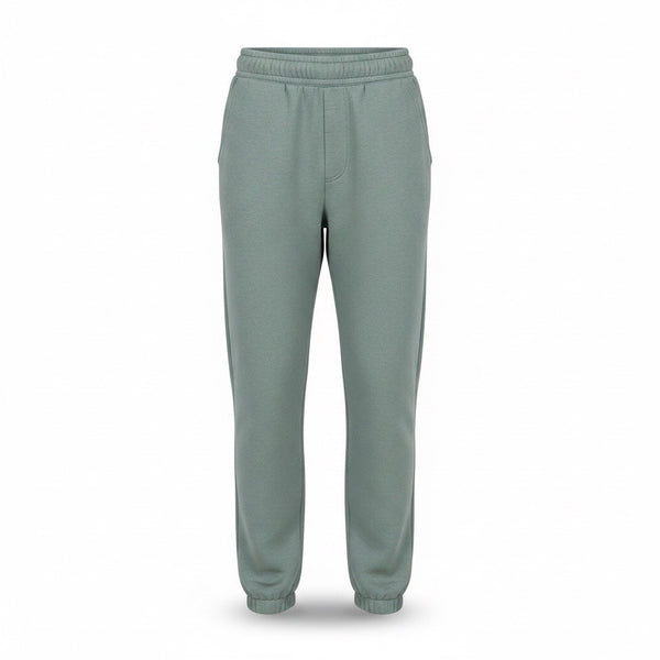 Zara Womens Turquoise Green Cotton Blend Jogger Sweatpants Elastic Waist Size S