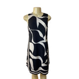 Trina Turk Women's Black & White Shift Dress Sz 2 - NWT