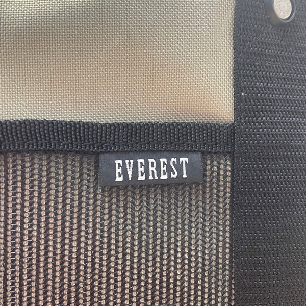 Everest Unisex Green & Black Canvas With Bottom Pocket Insulation Tote Bag