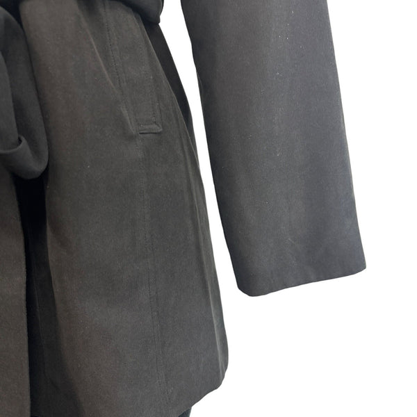 Giorgio Women's Black Button Up Jacket Coat Sz S