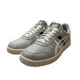 Asics Men’s Gray & White Leather Lace Up Logo Accent  Athletic Sneakers Size 13