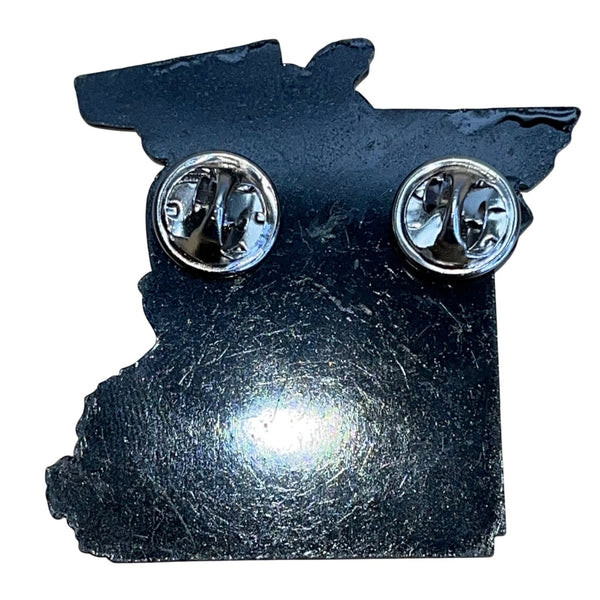Meramec Valley Knights Baseball Team Lapel Pin With Dual Clutches