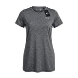 Under Armour Womens Grey HeatGear T-Shirt Loose Fit Size L