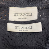 Stizzoli Women’s Black & Gold Lana/Poliamm/Polyester Sweater & Shirt Set