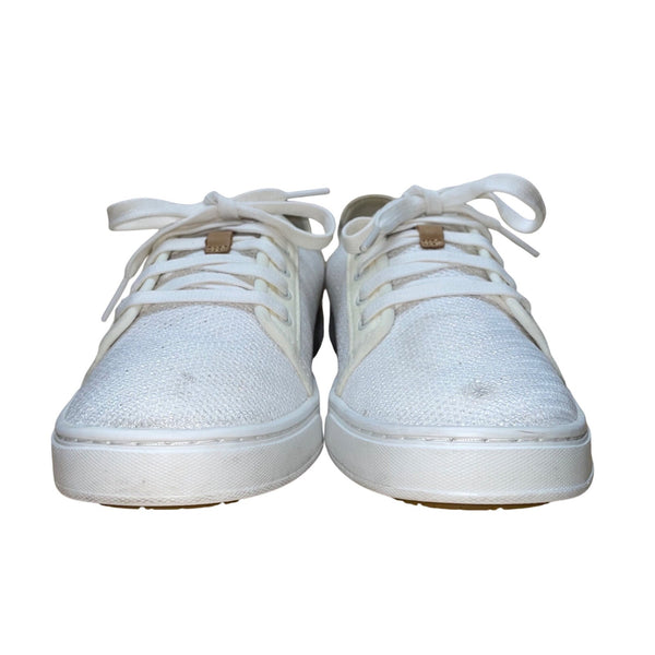 Olukai Women’s White Pehuea Li Mesh Comfort Sneakers Size 7.5