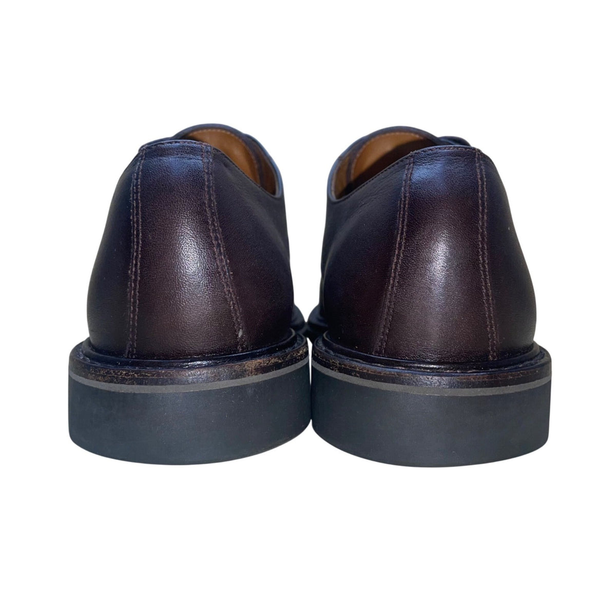 Mephisto Men’s Brown Leather Air-Relax Cap-Toe Goodyear Welt Dress Shoes Sz 8