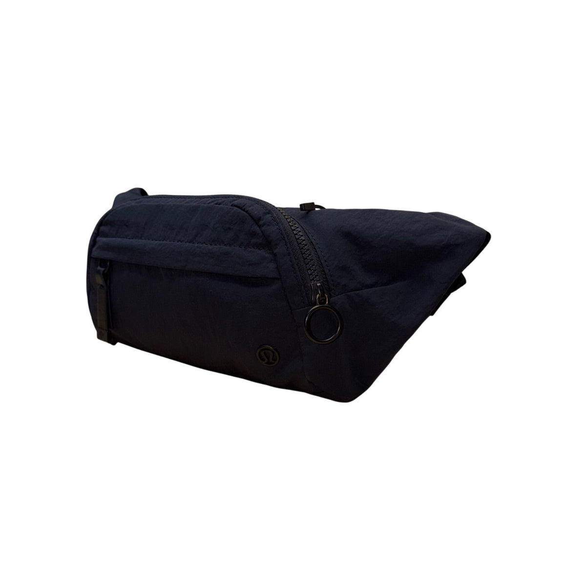Lululemon Unisex Black Nylon Adjustable Strap On the Beat Belt Bag