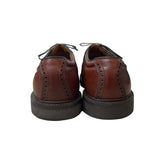 Johnston & Murphy Men's Brown Leather Noonan Saddle Oxford Sz 12W