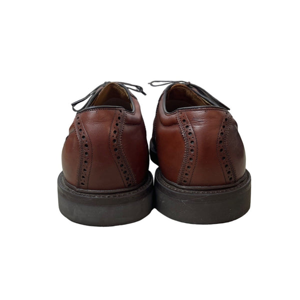 Johnston & Murphy Men's Brown Leather Noonan Saddle Oxford Sz 12W