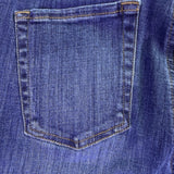 L.L. Bean Womens Blue Cotton Blend Straight Leg Jeans Favorite Fit Size 14 R