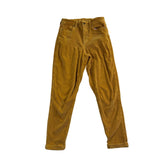 American Eagle Womens Mustard Yellow Corduroy Super Stretch Pants Size 0 R