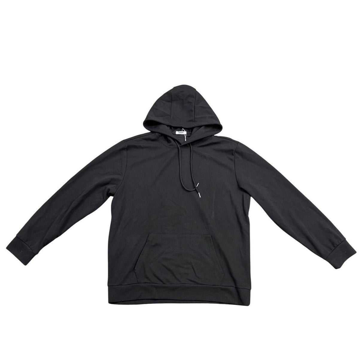 Coofandy Mens Black Hoodie Pullover Long Sleeve Casual Sweatshirt Size L