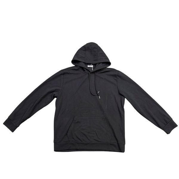 Coofandy Mens Black Hoodie Pullover Long Sleeve Casual Sweatshirt Size L