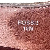 Donald J Pliner Women’s Brown Suede Casual Bobbi3 Slip-On Mules Size 10M