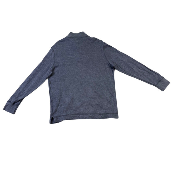 American Eagle Mens Blue Long Sleeve Athletic Fit Pullover Henley Size XLT