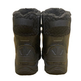 Columbia Youth Black Faux Fur Lined Waterproof Winter Snow Boots Size 1