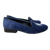 Jack Rogers Women’s Blue Velvet Loafers Sz 9.5M (EU 41) NWOB