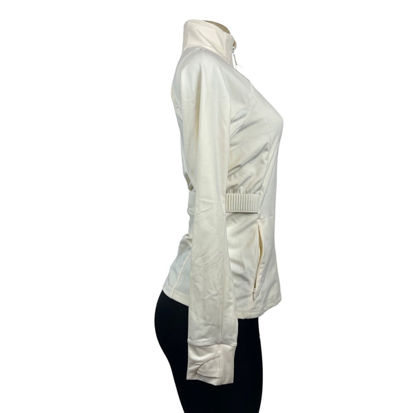 Fabletics Women's Beige Running Jacket  Sz XS - NWT