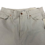 Universal Thread Womens Vintage Stretch High-Rise Straight Jeans 8/29R Beige Cot
