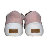 Dr. Scholls Women’s Pink Suede Casual Low Top Lace-Up Time Off Sneakers Size 7M