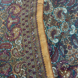 LDS Sheila Paisley Multicolor Shawl With Fringe Detailing