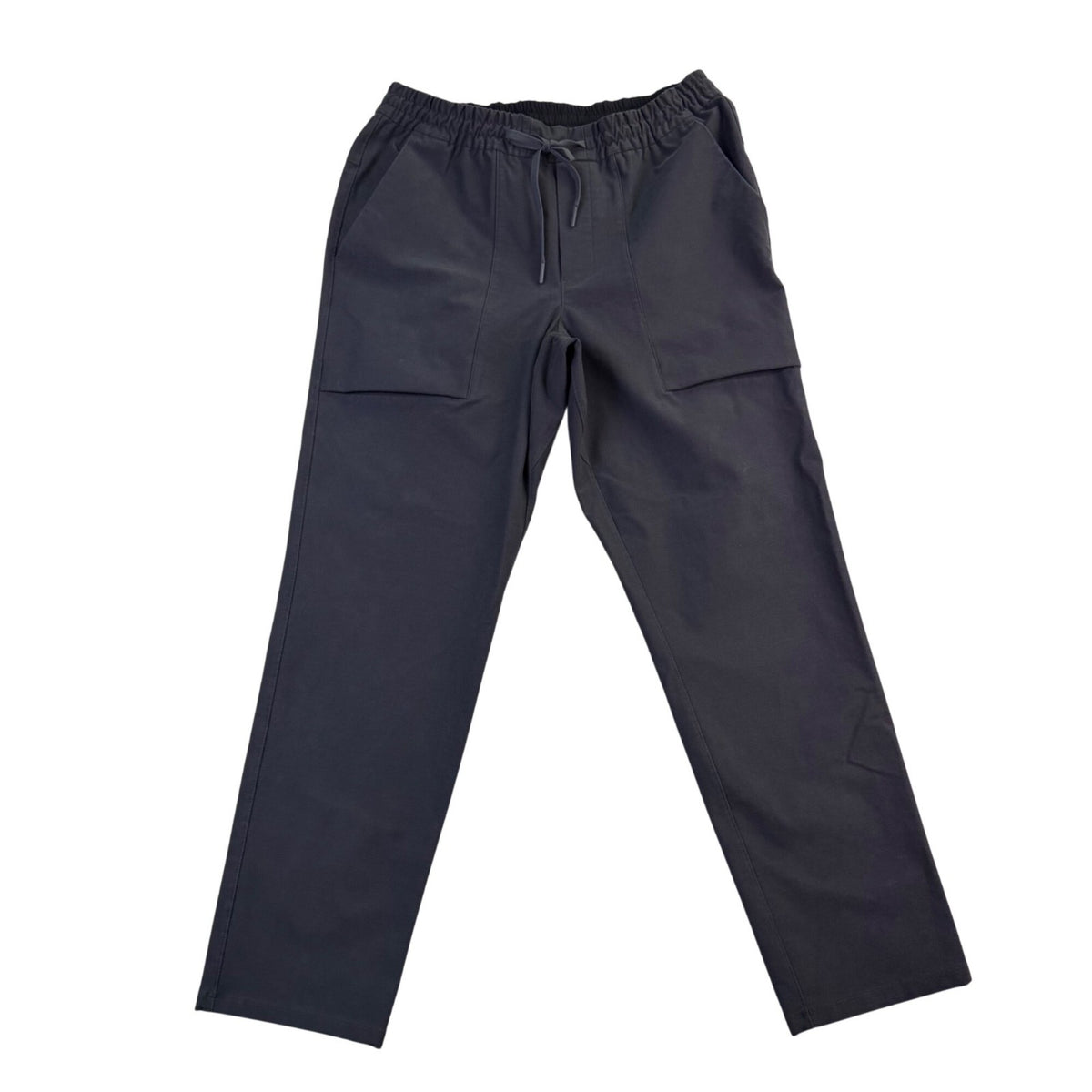 Lululemon Mens Black Relaxed-Fit Jogger Pants With Drawstring Waist Size L