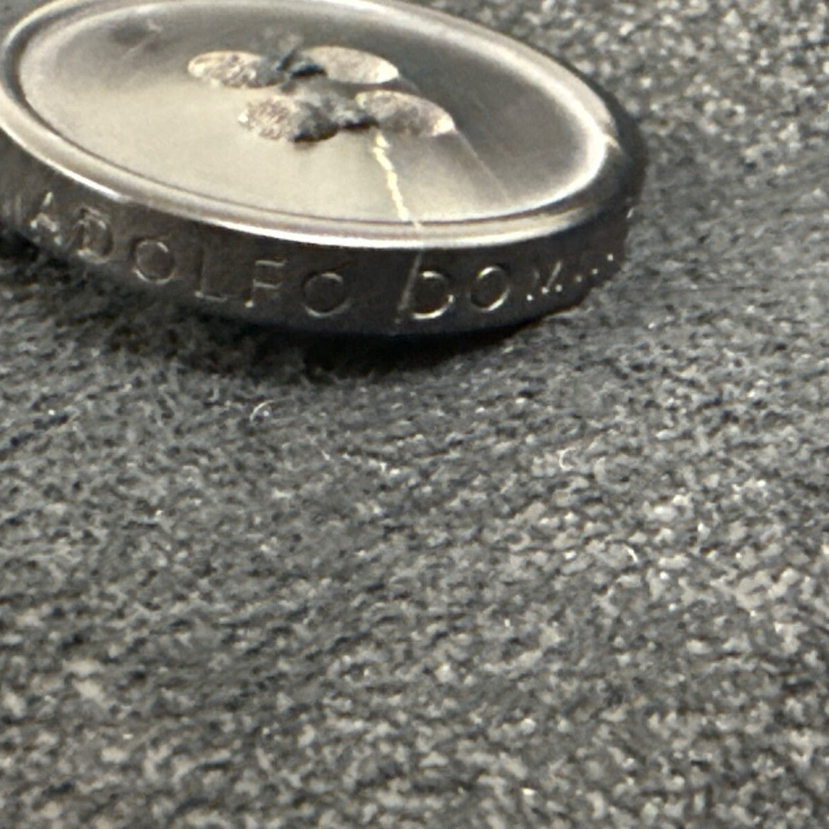 Adolfo Dominguez Women’s Black Faux Shearling Coat With Button Front