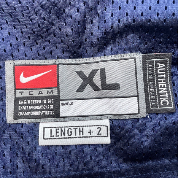 Nike Men's Navy Blue Football Jersey Sz XL