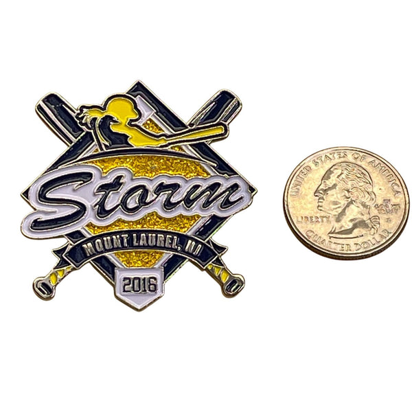 Storm Mount Laurel NJ 2016 Softball Team Pin By Metro Pins