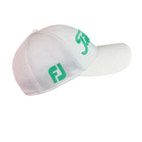 Titleist White/Green Polyester Golf Hat Small-Medium Fit