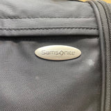 Samsonite Black Nylon With Zipper Pockets & Hook Travel Toiletry Kit Bag