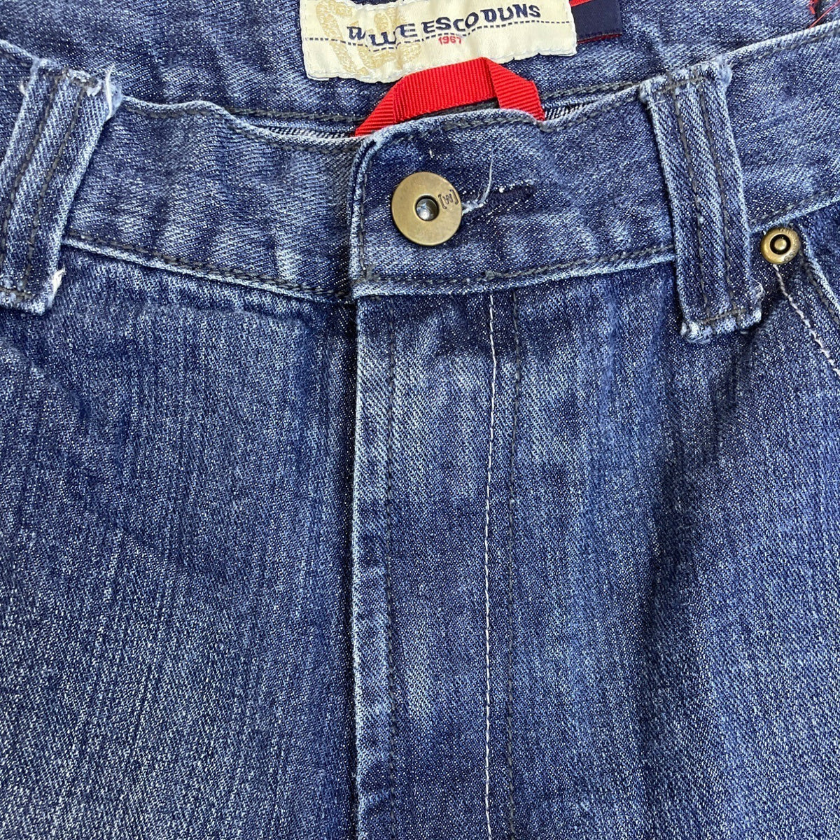 True Jeans Co. Men's Blue Denim Jean Shorts Sz W36