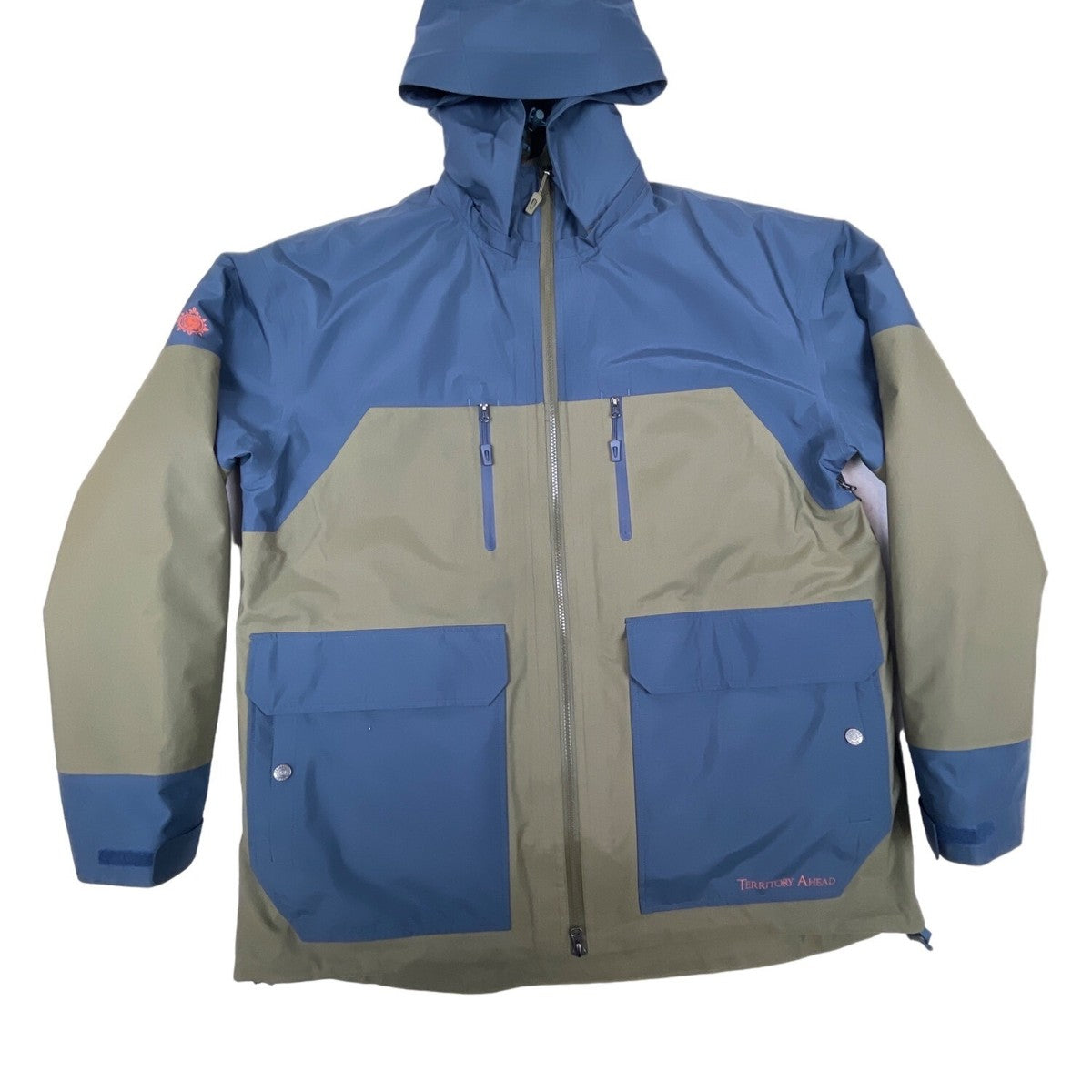 Territory Ahead Men's Blue Olive and Orange 3 in 1 Jacket Sz L