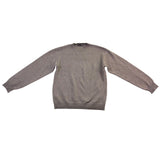 Dazy Mens Taupe Crew Neck Sweater Stylish Warm Knitwear Size S