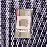 Delsey Unisex Black Expandable Spinner Wheels Rolling Travel Suitcase  Luggage