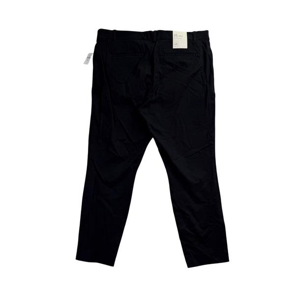 Gap Womens Black Cotton & Spandex Skinny Ankle Mid-Rise Stretch Pants 16R