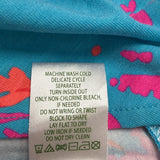 Lilly Pulitzer Womens Aqua Pink Rayon Spandex Floral-Print Maxi Dress Size XS