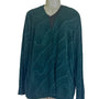 NWT Chico's 	Long Sleeve Cardigan Boho Dark Green Size 3 Women's Sweater