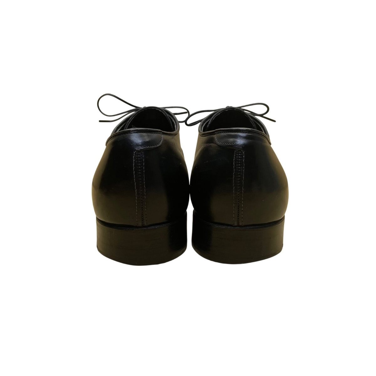 Johnson & Murphy Men’s Black Leather Cap Toe Oxford Dress Shoes Size 10.5 B