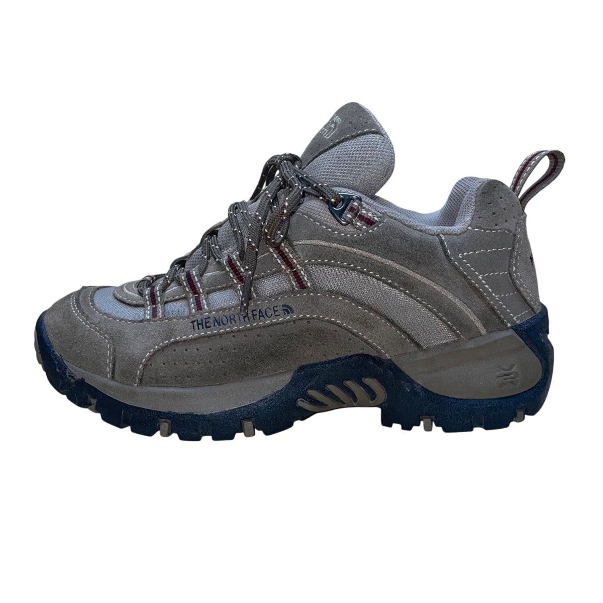 The North Face Women’s Gray Suede & Mesh X2 Trail Hiking Shoes Size 7