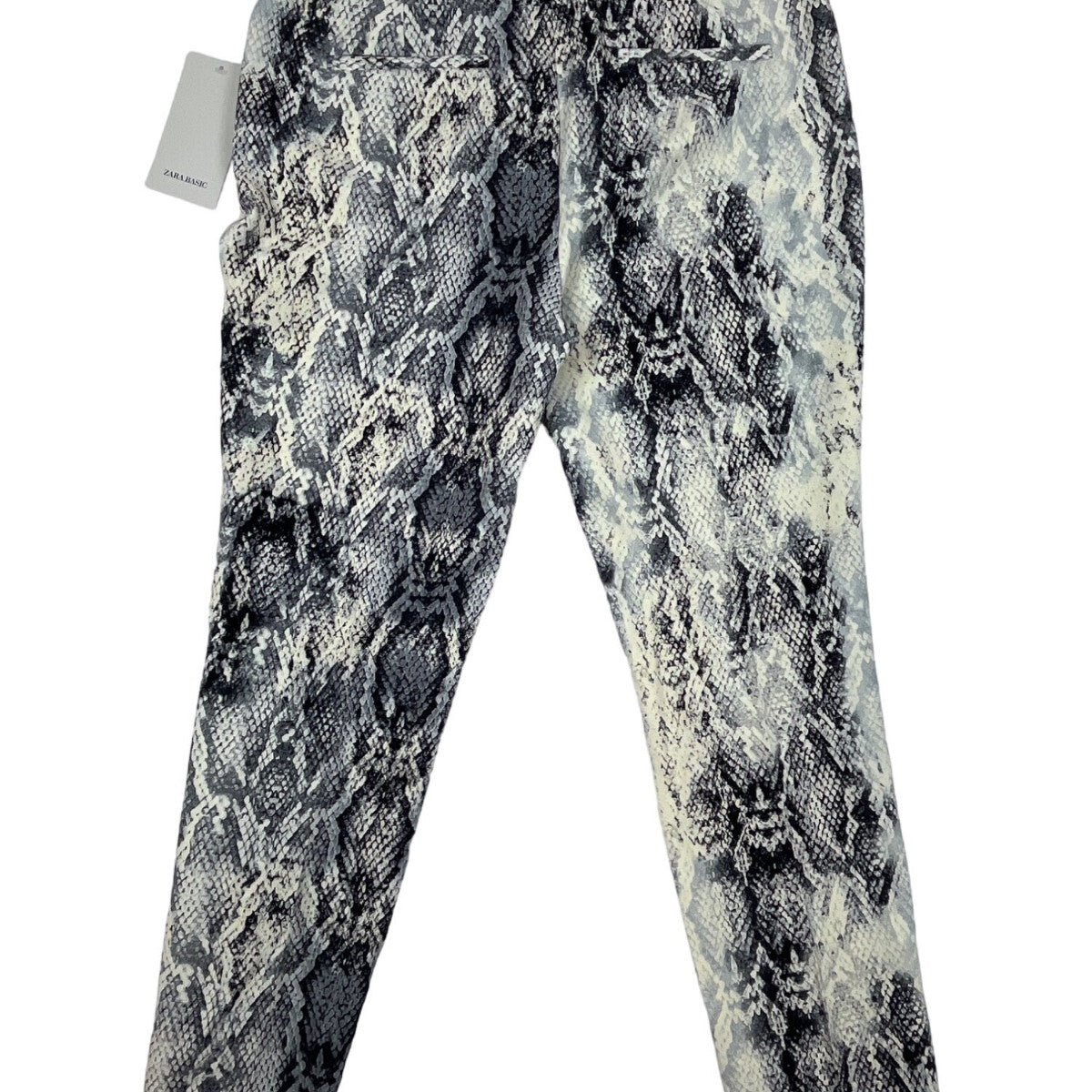 Zara Basic Womens Snake Print Skinny Pants Size S - New